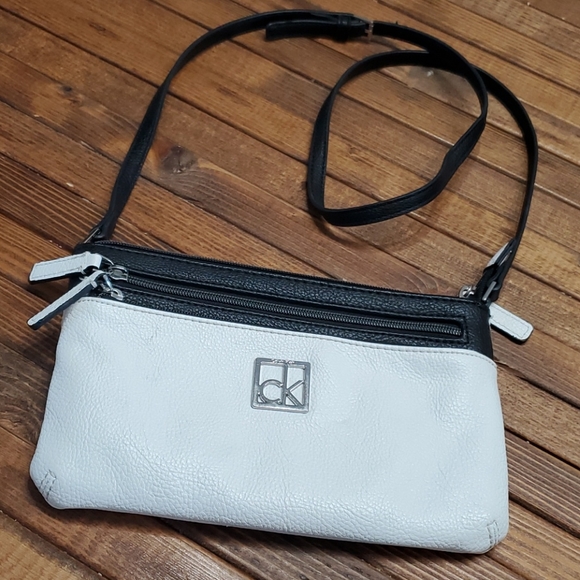 Calvin Klein Small Crossbody Bag Black & White
